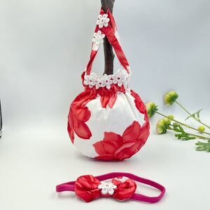 Girls Accessories Floral Purse Bag & Headband Set‎